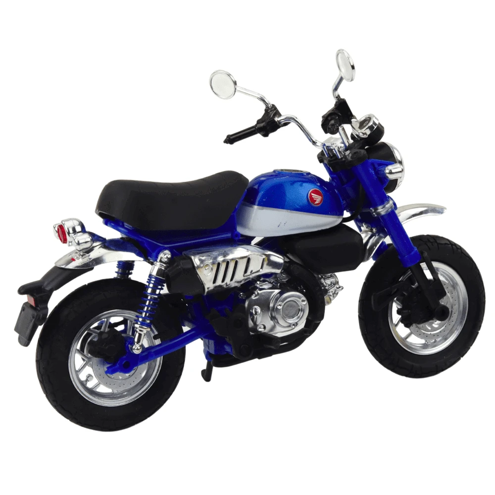 Lean Toys RETRO MOTORCYCLE CLASSIC METAL Mėlynas 1:12
