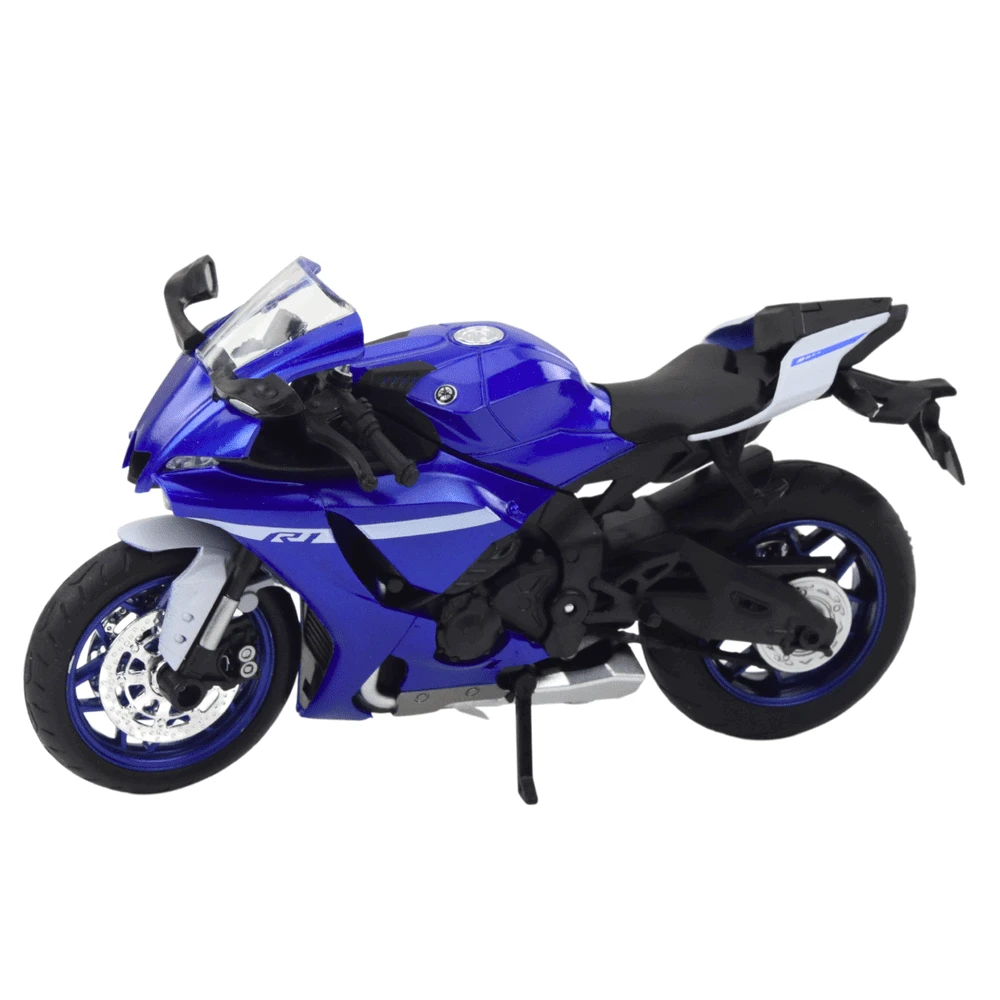 Lean Toys SPORTINIS MOTOCIKLAS METALINIS TAMSIAI MĖLYNAS R1 1:12