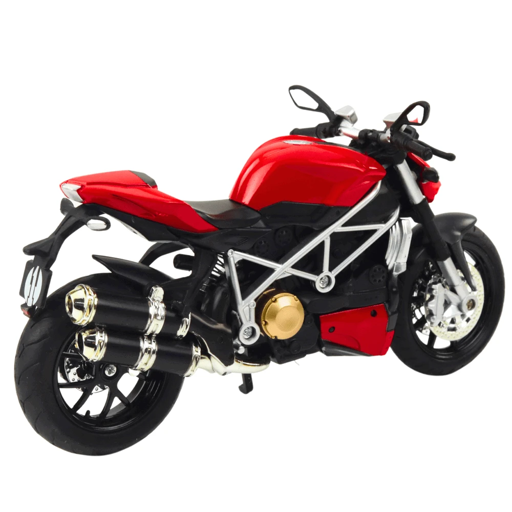 Lean Toys METALINIS SPORTINIS MOTOCIKLAS – RAUDONAS 1:12