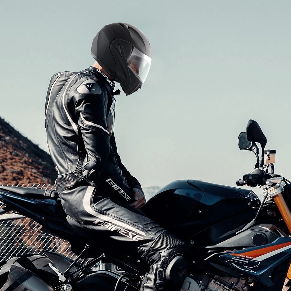 VEVOR Motokroso šalmas su Bluetooth lizdu