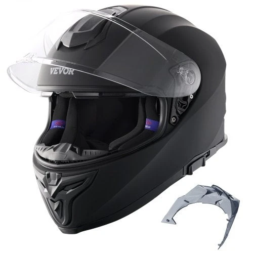 VEVOR Pilnas motociklininko šalmas su Bluetooth