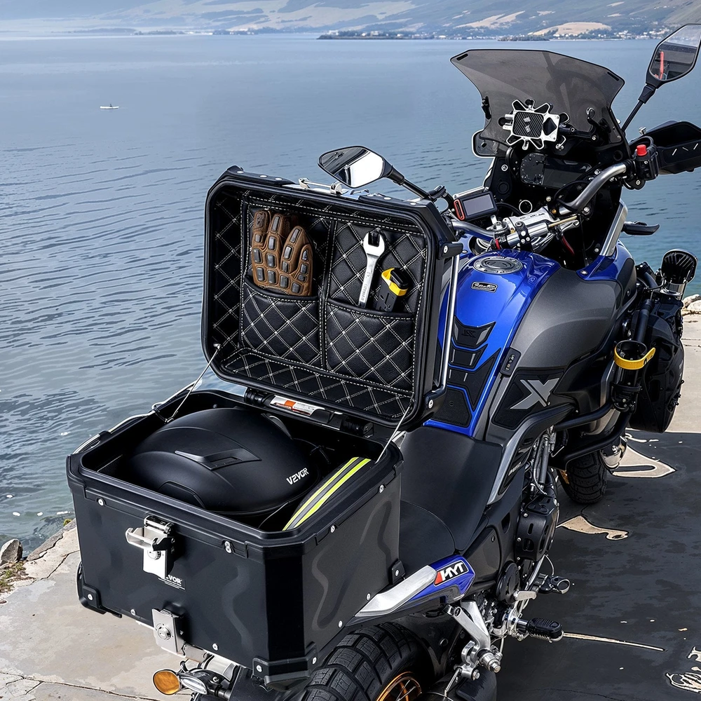 VEVOR 55 l motociklo universalus galinis bagažo dėklas