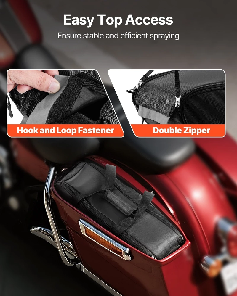 VEVOR Motociklo šoninės spintelės įdėklas, 18 L