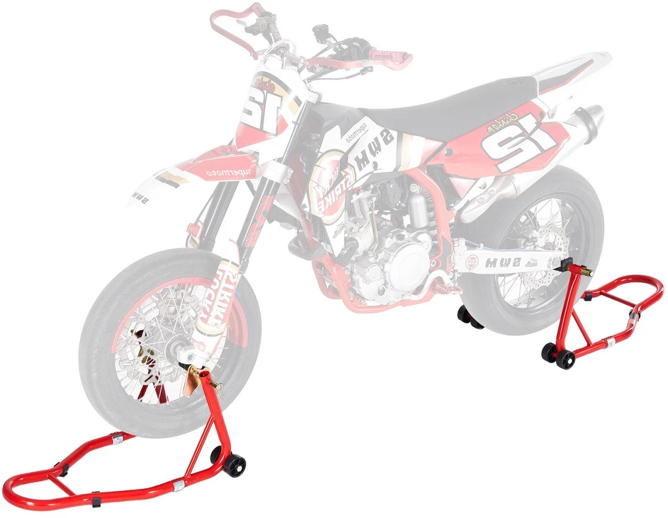 VEVOR Motociklų priekio ir galinio stovo kėliklis