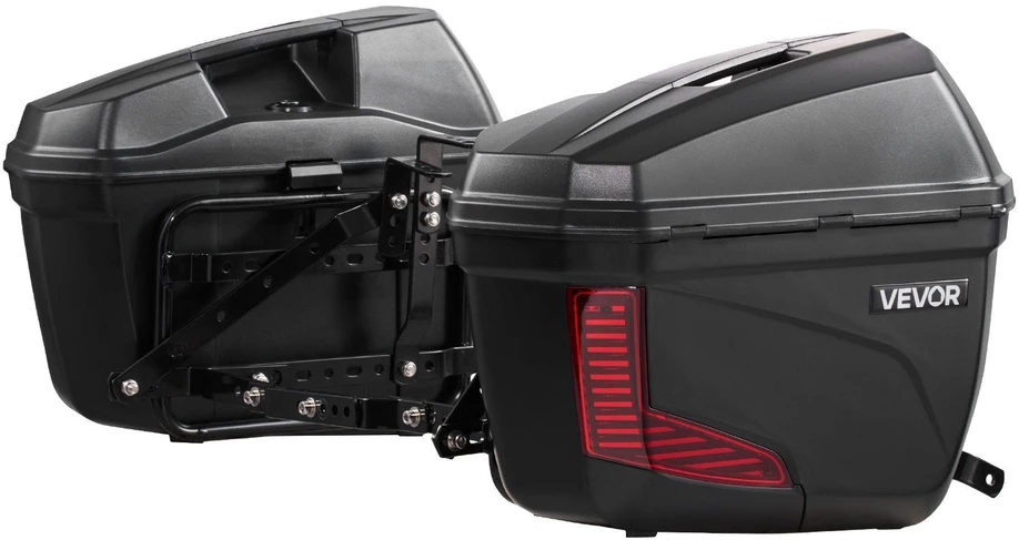 Motociklo šoninių dėžių komplektas VEVOR V-36, 46 l