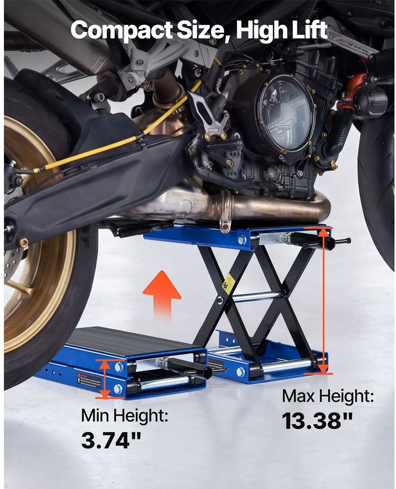 VEVOR Motociklų keltuvas 499 kg