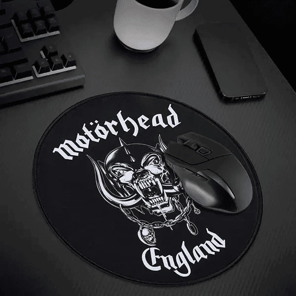 Subsonic Motorhead apvalus pelės kilimėlis, 30 cm