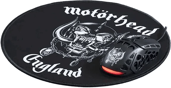 Subsonic Motorhead apvalus pelės kilimėlis, 30 cm