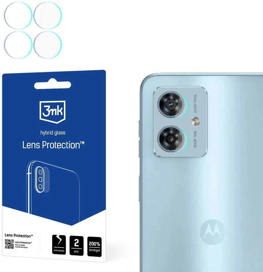 Motorola Moto G54 - 3mk objektyvų apsauga™