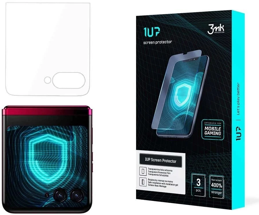 3Mk apsauga Motorola Razr 40 Ultra / Razr+ 2023 (priekyje) – 3mk 1UP