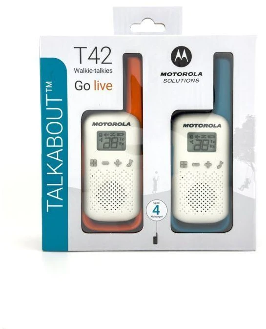 MOTOROLA RADIOPHONE T42 GUMMY TWIN PACK