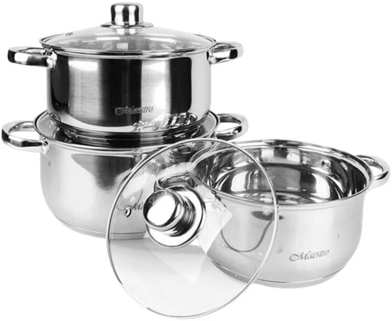 MAESTRO MR-2020-6M Puodų rinkinys 6 pieces