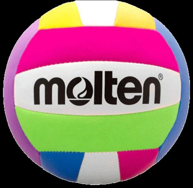 Tinklinio kamuolys beach leisure MOLTEN MS500-NEON sint. oda 5d.