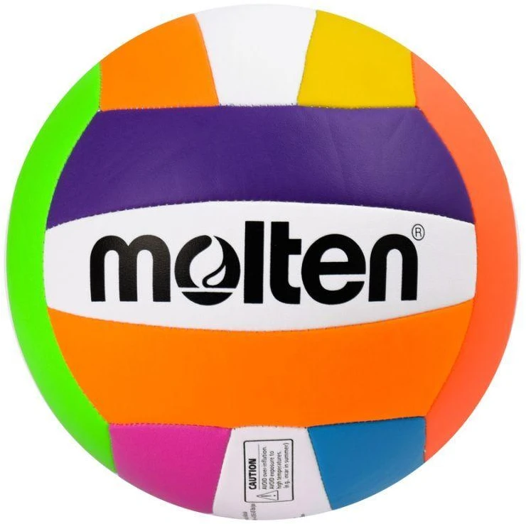 Tinklinio kamuolys beach leisure MOLTEN MS500-NEON sint. oda 5d.