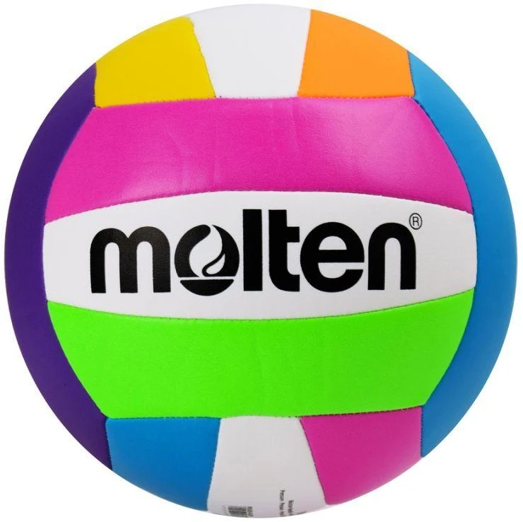 Tinklinio kamuolys beach leisure MOLTEN MS500-NEON sint. oda 5d.