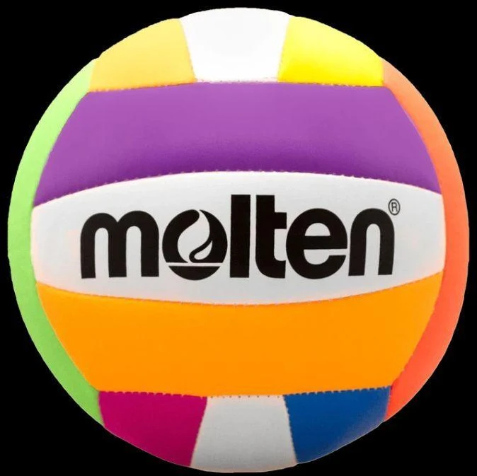 Tinklinio kamuolys beach leisure MOLTEN MS500-NEON sint. oda 5d.