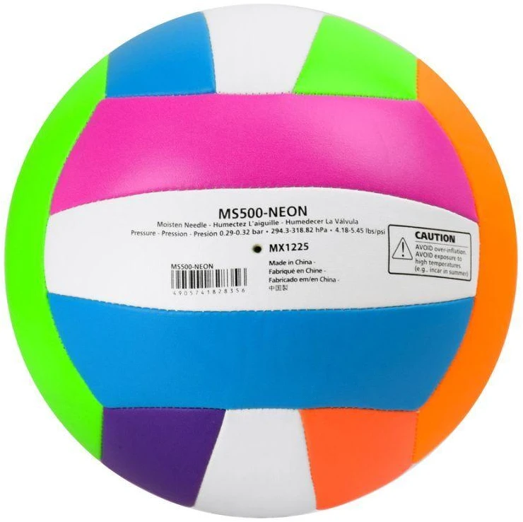 Tinklinio kamuolys beach leisure MOLTEN MS500-NEON sint. oda 5d.