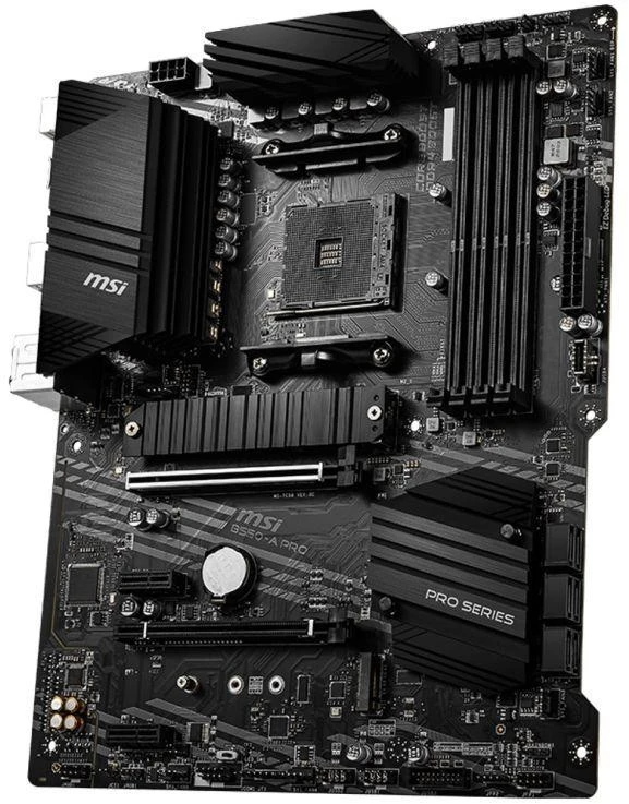 Pagrindinė plokštė MSI B550-A PRO, AM4, DDR4