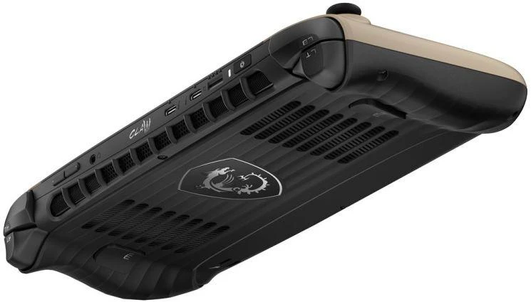 MSI Claw 8 AI+ A2VM-037PL portable game console 20.3 cm (8") 1 TB Jutiklinis ekranas Wi-Fi rusvai gelsvas