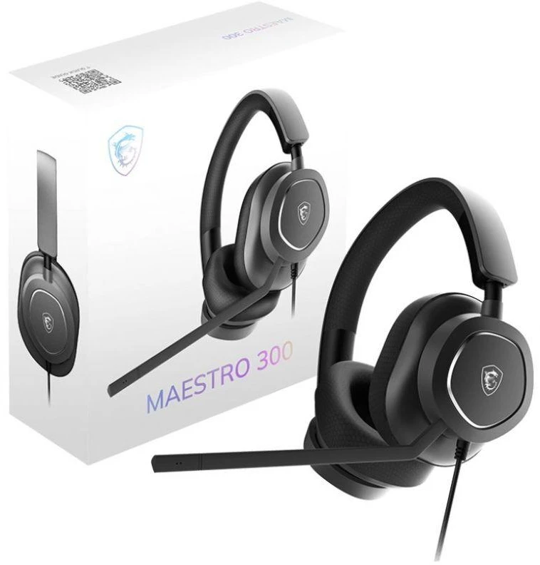 MSI Ausinės Žaidimams | MAESTRO 300 | su laidu | Over-Ear | Noise canceling