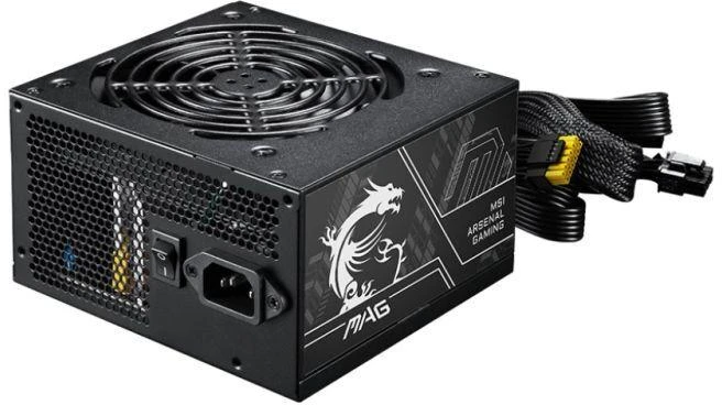 MSI MAG A650BN PCIE5 II 650W BRONZINIS maitinimo šaltinis