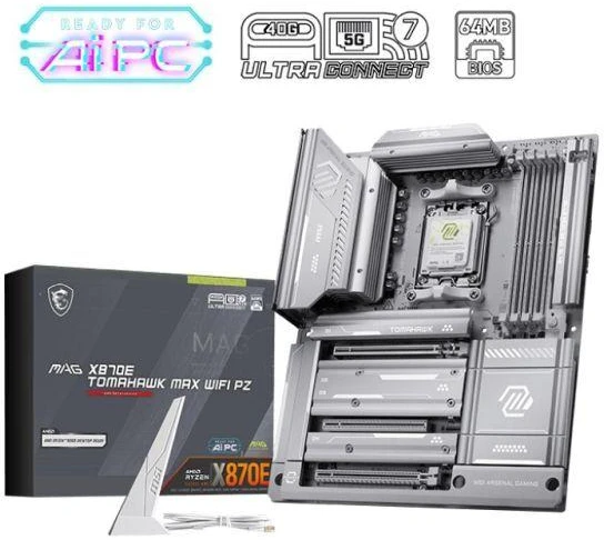 Pagrindinė plokštė MSI MAG X870E TOMAHAWK MAX WIFI PZ