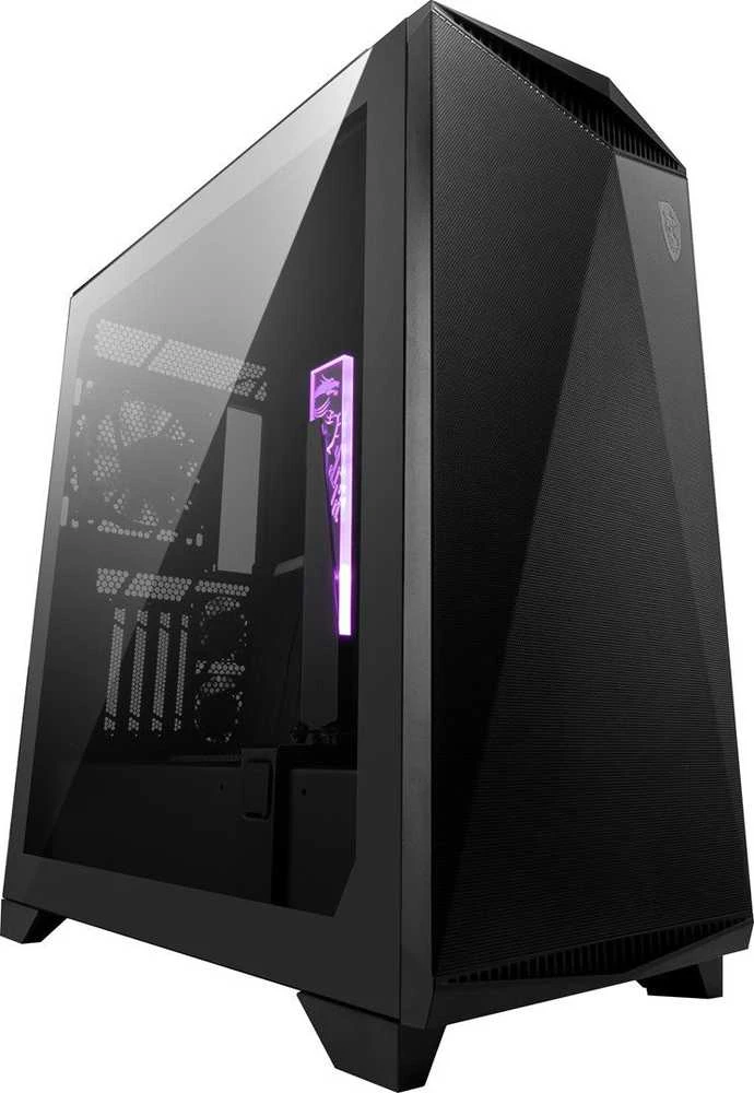MSI | Kompiuterio korpusas | MPG GUNGNIR 300P AIRFLOW | Šoninis langas | Juodas | Vidutinio dydžio bokštas | ATX