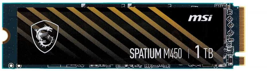 SSD kietasis diskas MSI SPATIUM M450 PRO, 1 TB PCIe Gen4x4 M.2 2280 SSD