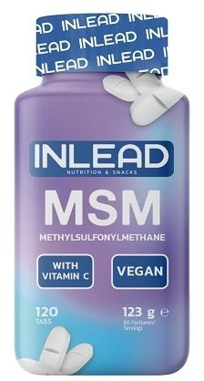 INLEAD MSM + Vitaminai 120 Kapsulių