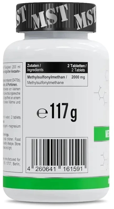 MST MSM 1000 mg 90 Tab.