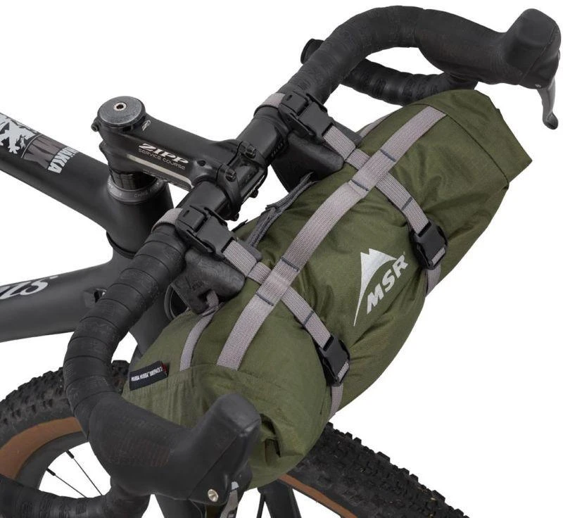 Vienvietė palapinė ant dviračio MSR Hubba Hubba Bikepack 1