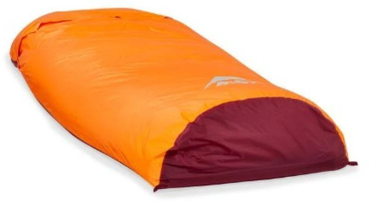 Moser MSR Pro Bivy suaugusiųjų mumijos formos miegmaišis, nailonas, poliuretanas, ripstop audinys, oranžinis