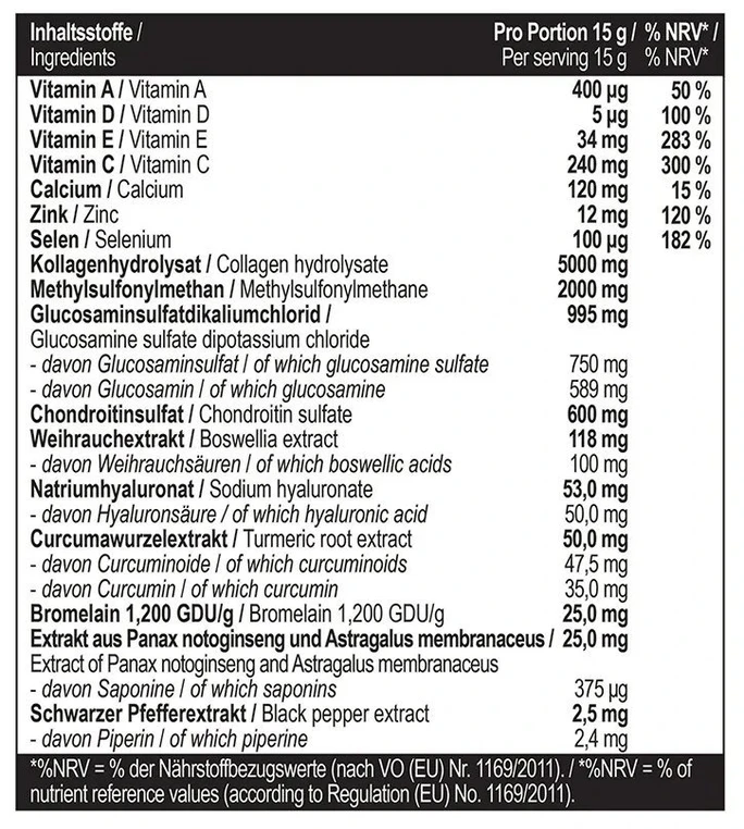 MST Flex Pro sąnariams ir mobilumui, ananasų skonio, 600 g