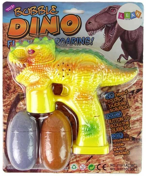 Muilo burbulai dinozauro kiaušinio formos geltoni