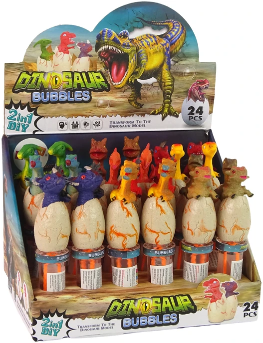 Muilo burbulai su dinozauru 18 cm