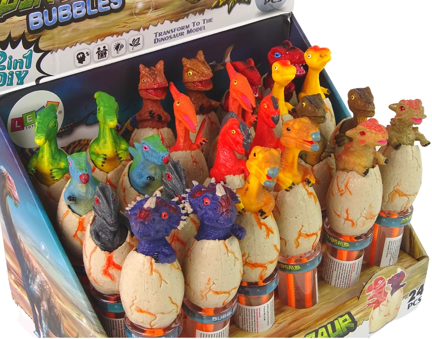 Muilo burbulai su dinozauru 18 cm