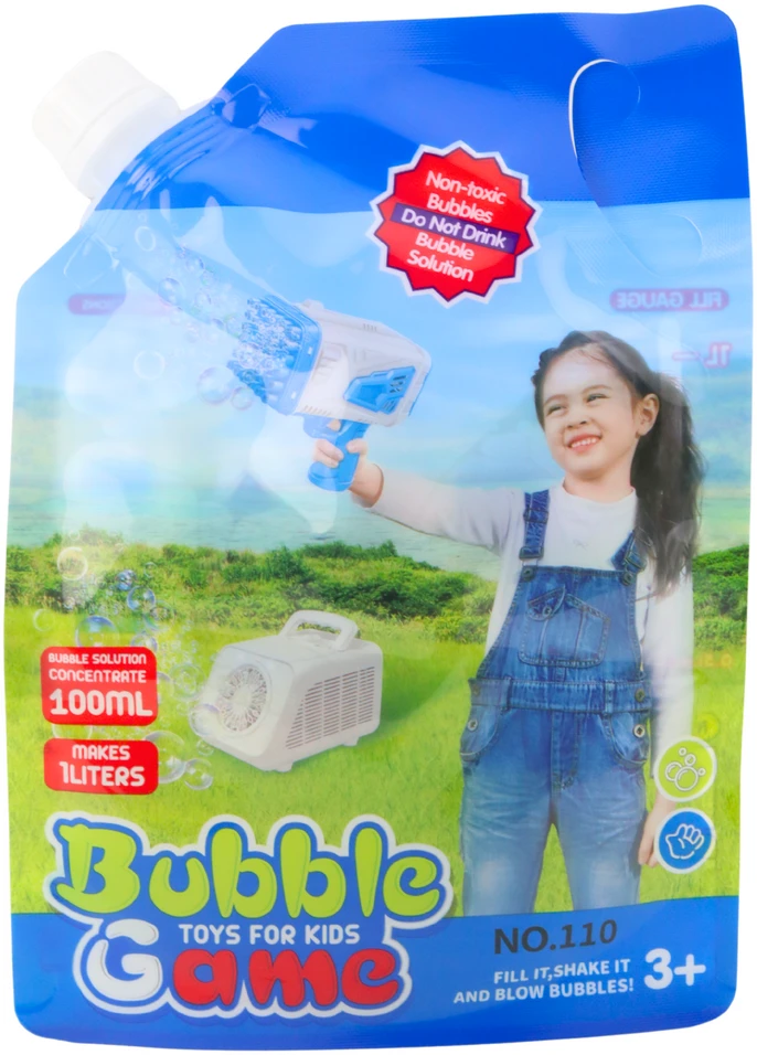 Lean Toys Burbulų skysčio koncentratas 100 ml (1 l tirpalo)