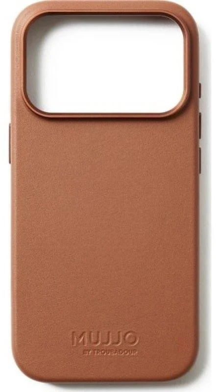 Mujjo Full Odinis dėklas MagSafe Case for iPhone 17 Pro Brown