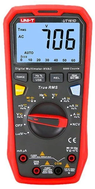 UIT Uni-t Universalus multimetras UT161D
