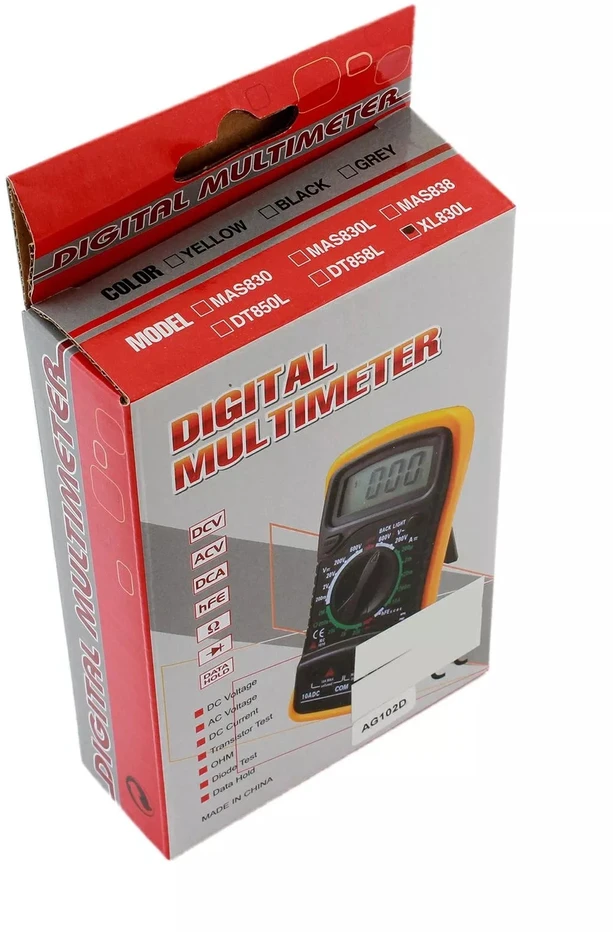 Blackmoon Multimetras XL830L + 2 laidai