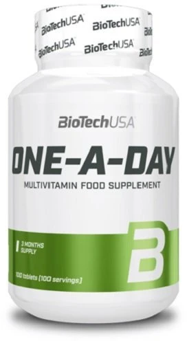 BioTech USA Multivitaminai One-A-Day – 12 vitaminų ir 10 mineralų