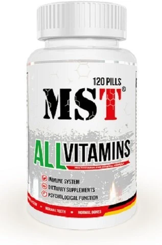 MST Visos Vitaminai 120 Tabletėmis