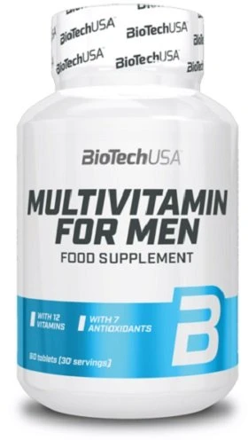BioTech Multivitaminai Vyrams 60 Tab.