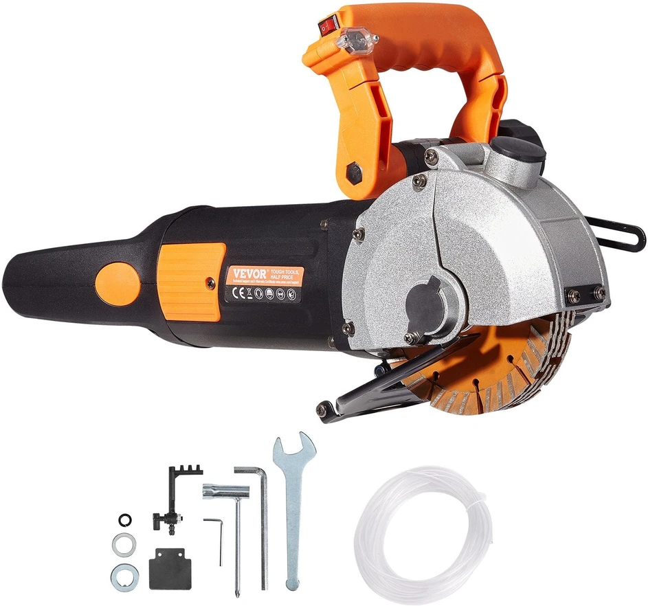 VEVOR 42 mm elektrinė sienų freza griovių pjovimo mašina 4800 W