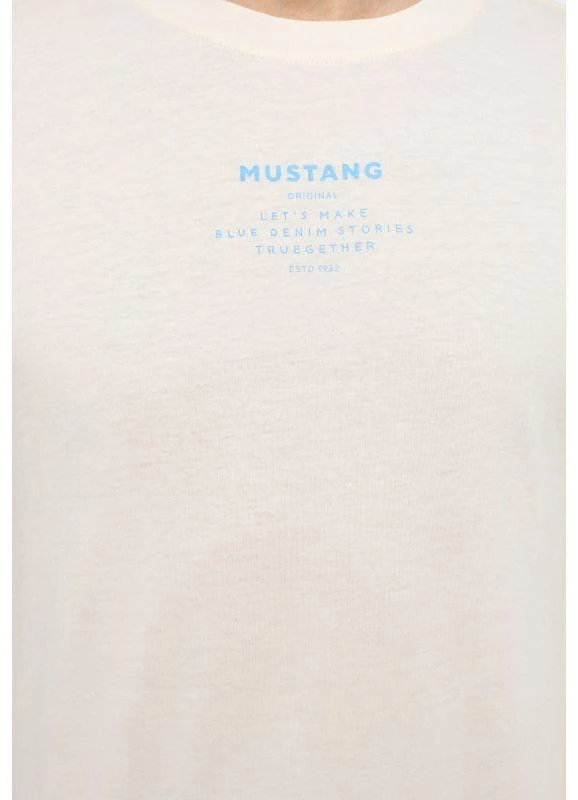 Mustang Alex C Print Marškinėliai M 1013806-8001