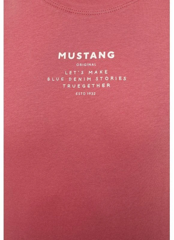 Mustang Alex C T-marškinėliai su spauda M 1013806 8268