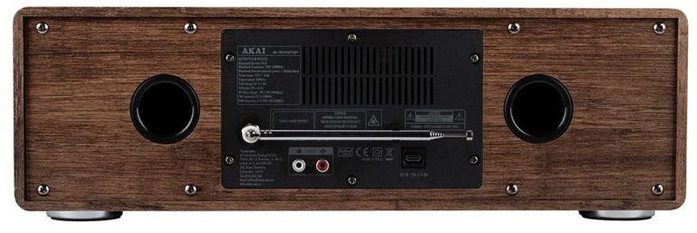 Muzikinis centras AKAI AM-100 RHAPSODY bokštinis garsiakalbis