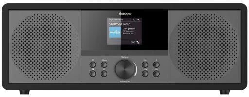 Muzikinis centras Denver MIR-270B stereofoninė sistema su interneto radiju, juoda