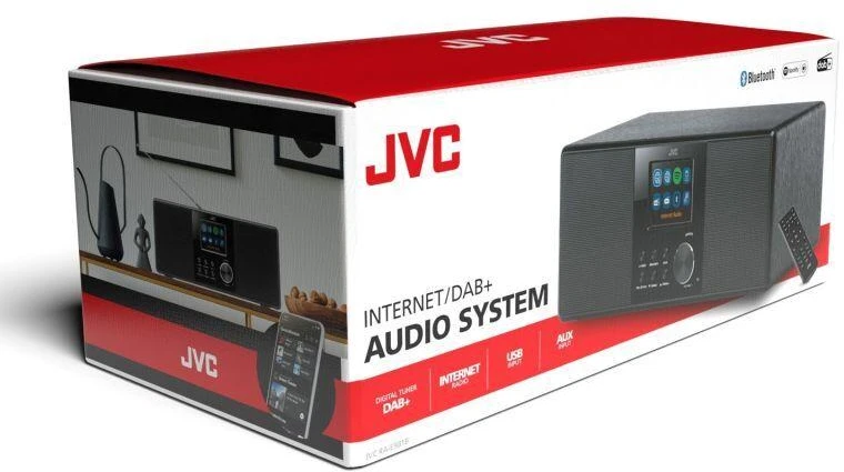 Muzikinis centras JVC RA-E981B Interneto radijas