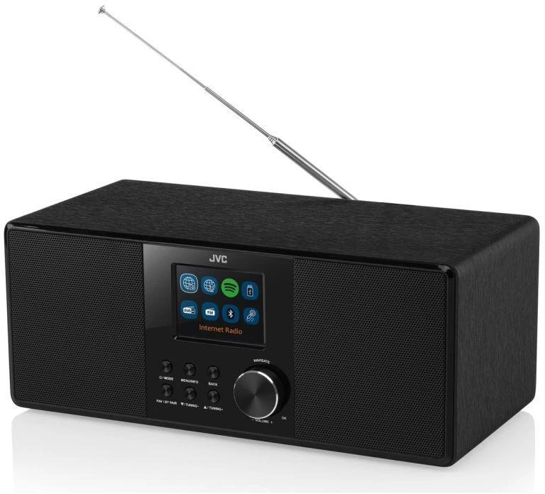 Muzikinis centras JVC RA-E981B Interneto radijas